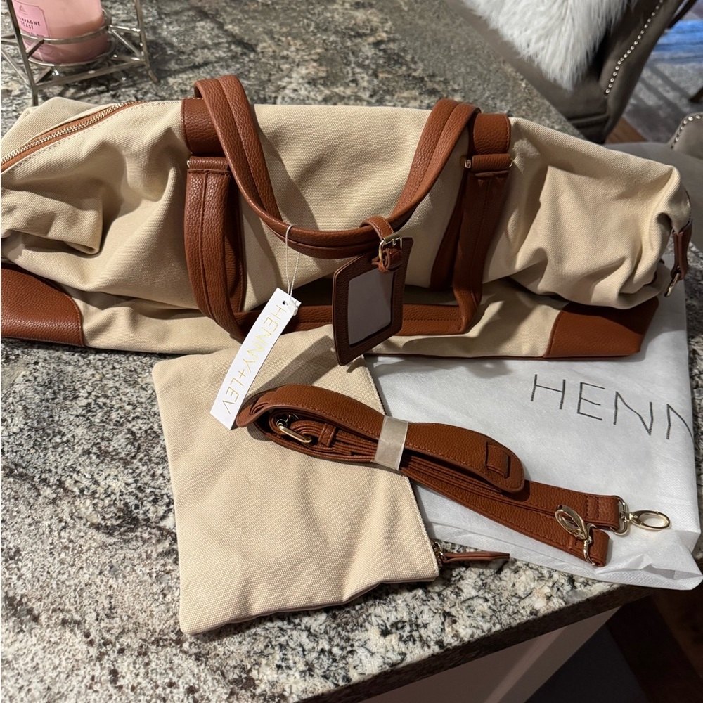 Henny + Lev Canvas Weekender